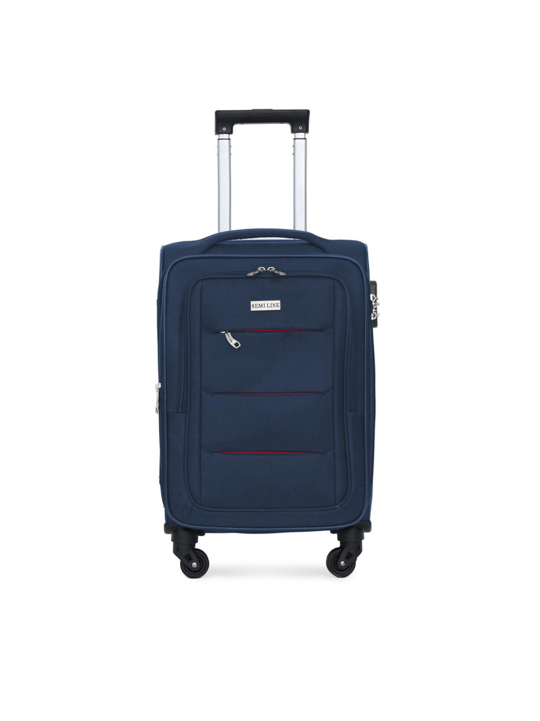 Semi Line Kabinový kufr T5683-1 Tmavomodrá